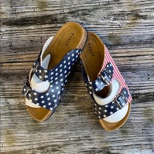 TIARA- “American Flag” sandal